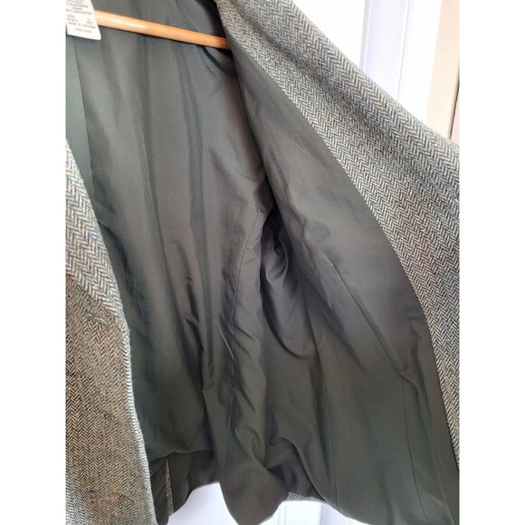 L.L. Bean Womens Wool & Silk Blend Blazer Jacket Size L Petite - Picture 5 of 8